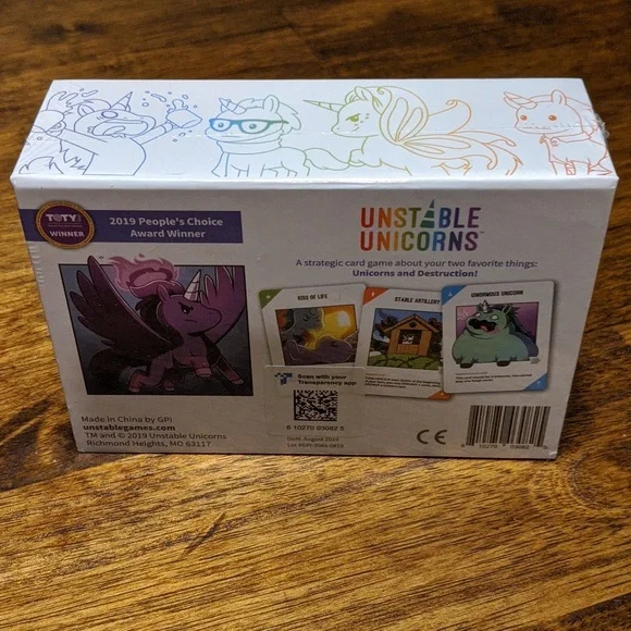 Sealed Unstable Unicorns Card Game - Picture 3 of 4